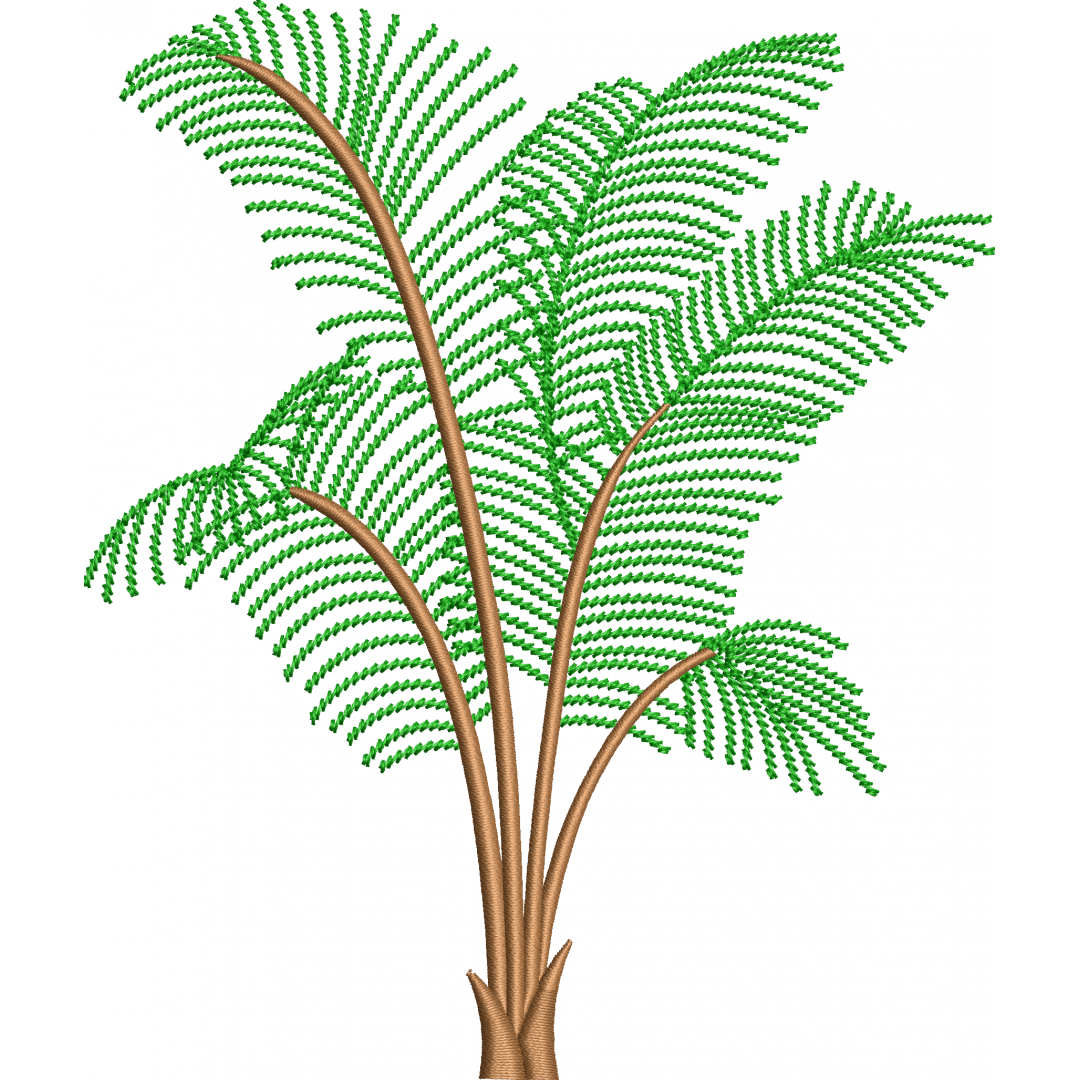 Ağaç 22f palmiye yaprak