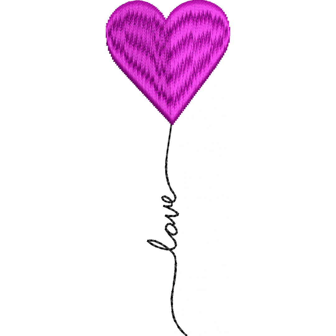 Balloon 4f with a heart