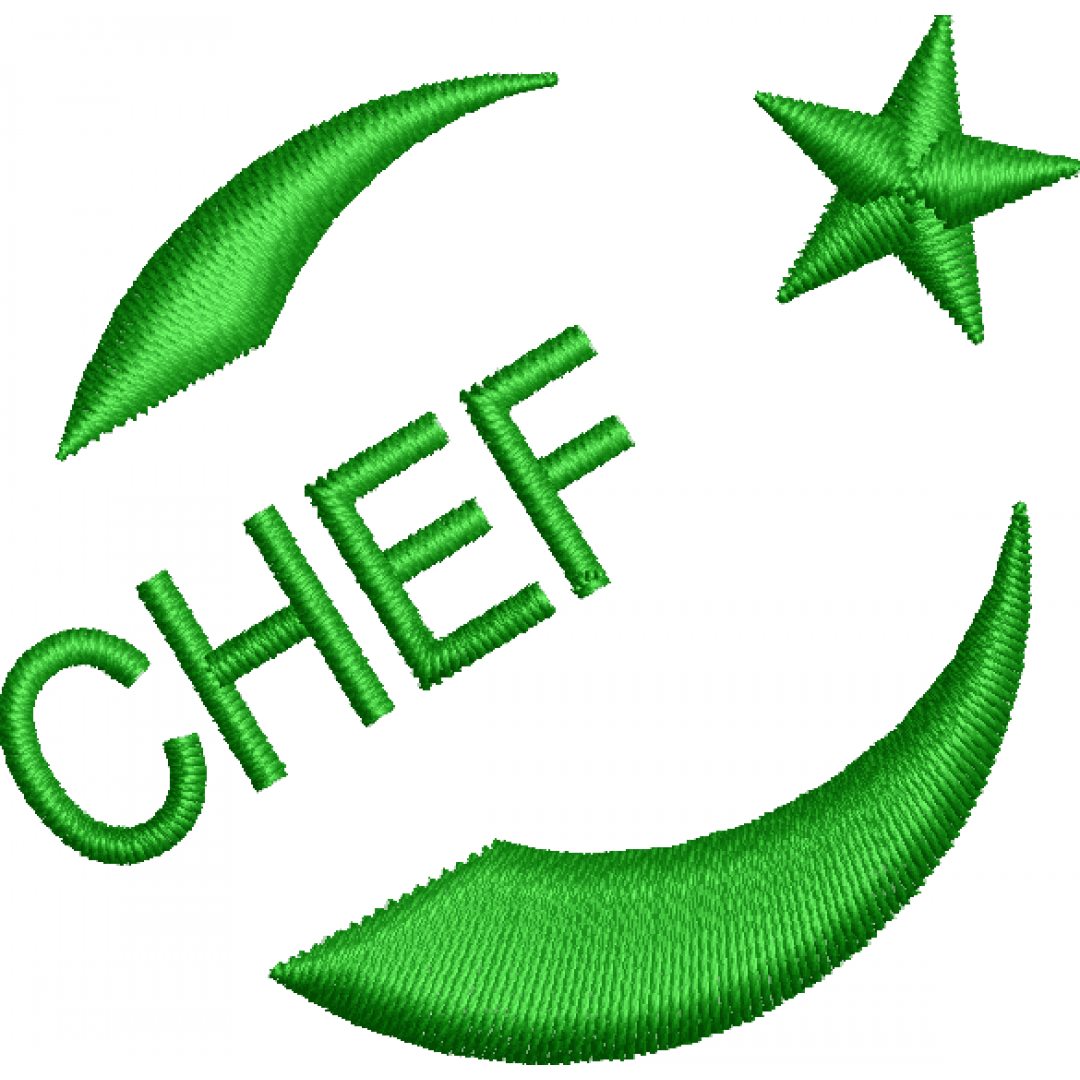 Flag 2f crescent star chef
