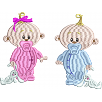 Baby embroidery design 15f