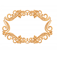 Frame embroidery design 130f
