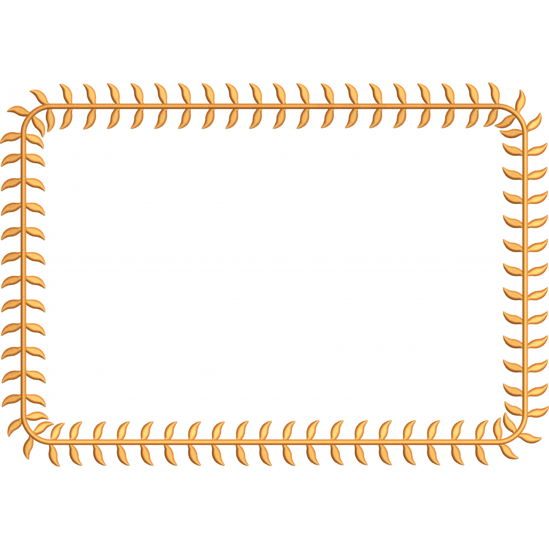 Frame embroidery design 134f