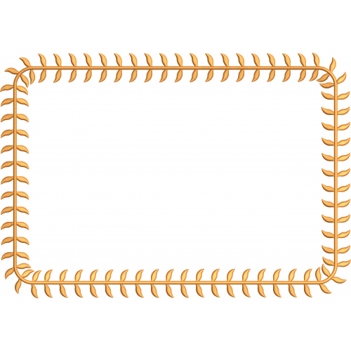 Frame embroidery design 134f