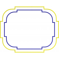 Frame 20f oval corner rectangle