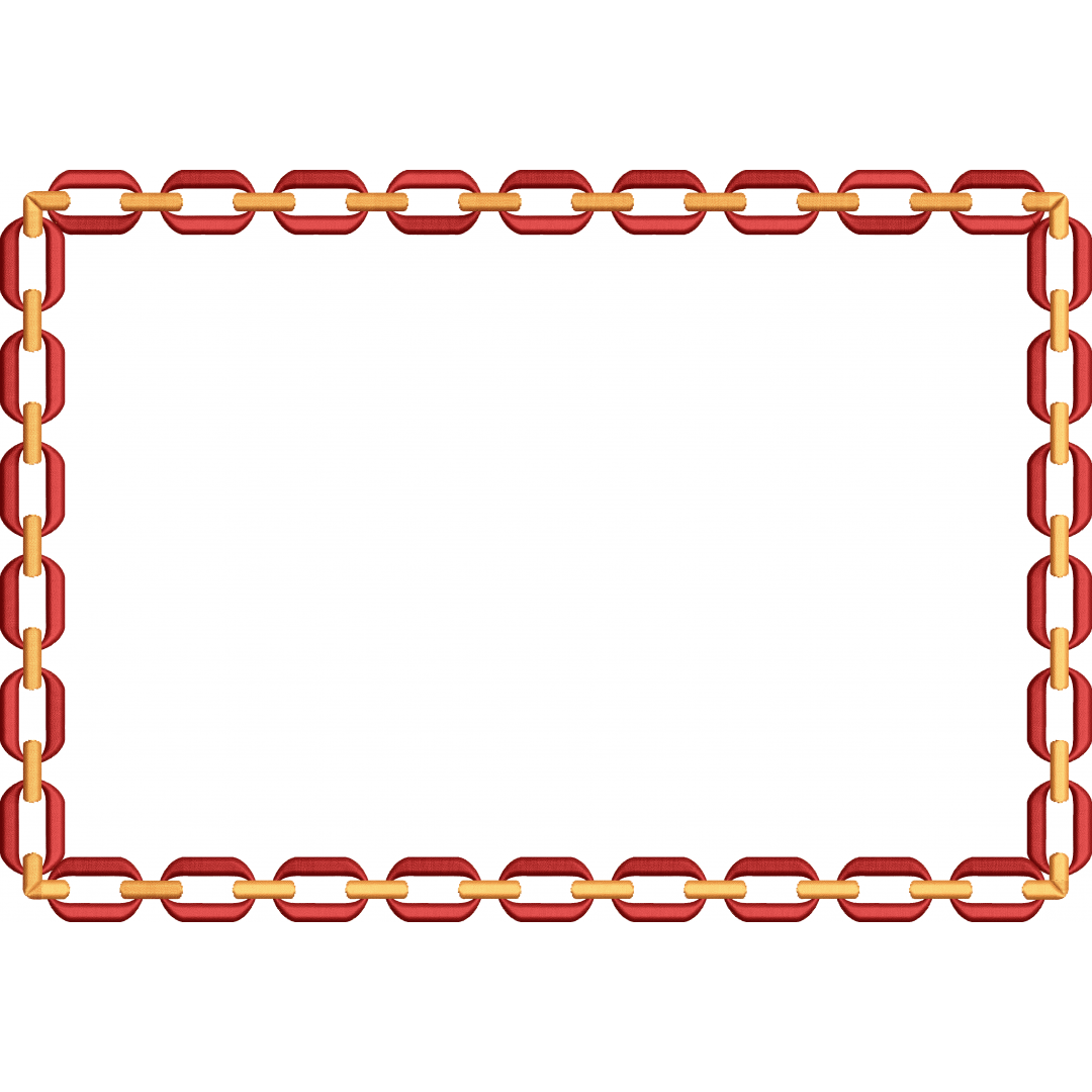 Frame 47f chain rectangular