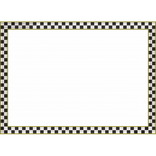 Frame 61f checkered rectangle