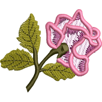 Flower embroidery design 199f