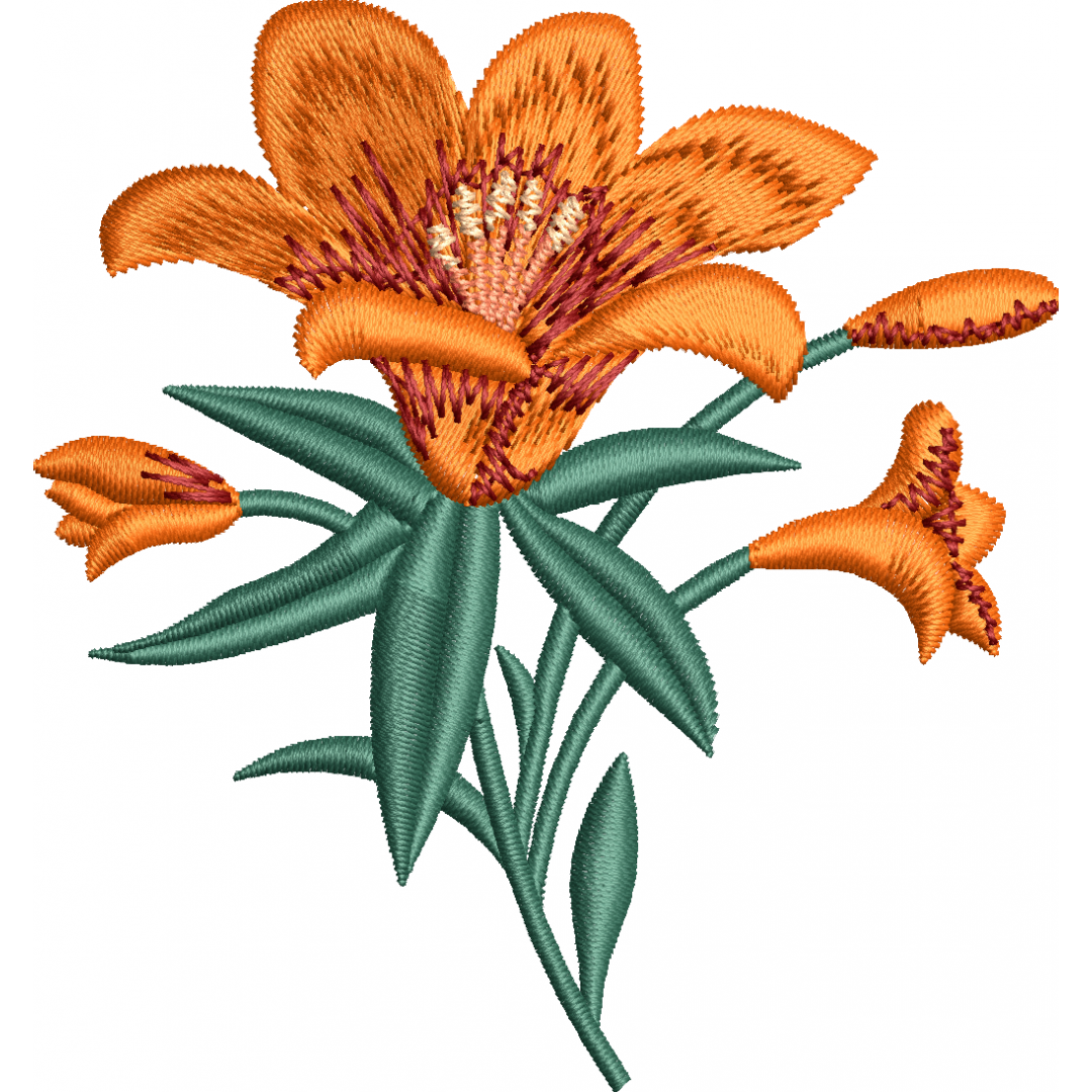 Flower 51f orange