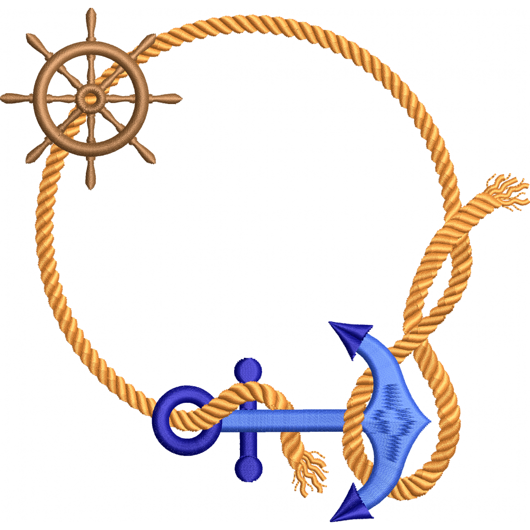 Anchor 5f rudder rope