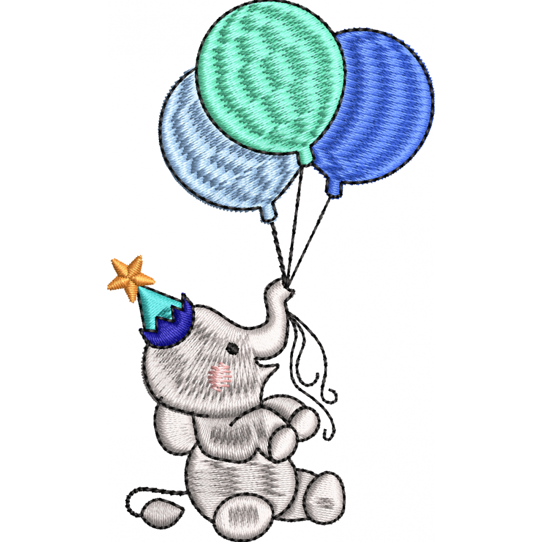 Elephant balloon 18f