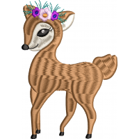 Gazelle embroidery design 30f