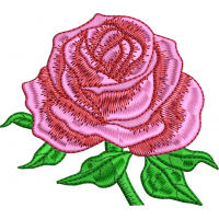 Rose embroidery design 14f