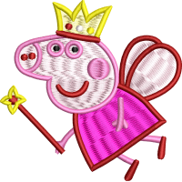 Peppa pig embroidery design 74f