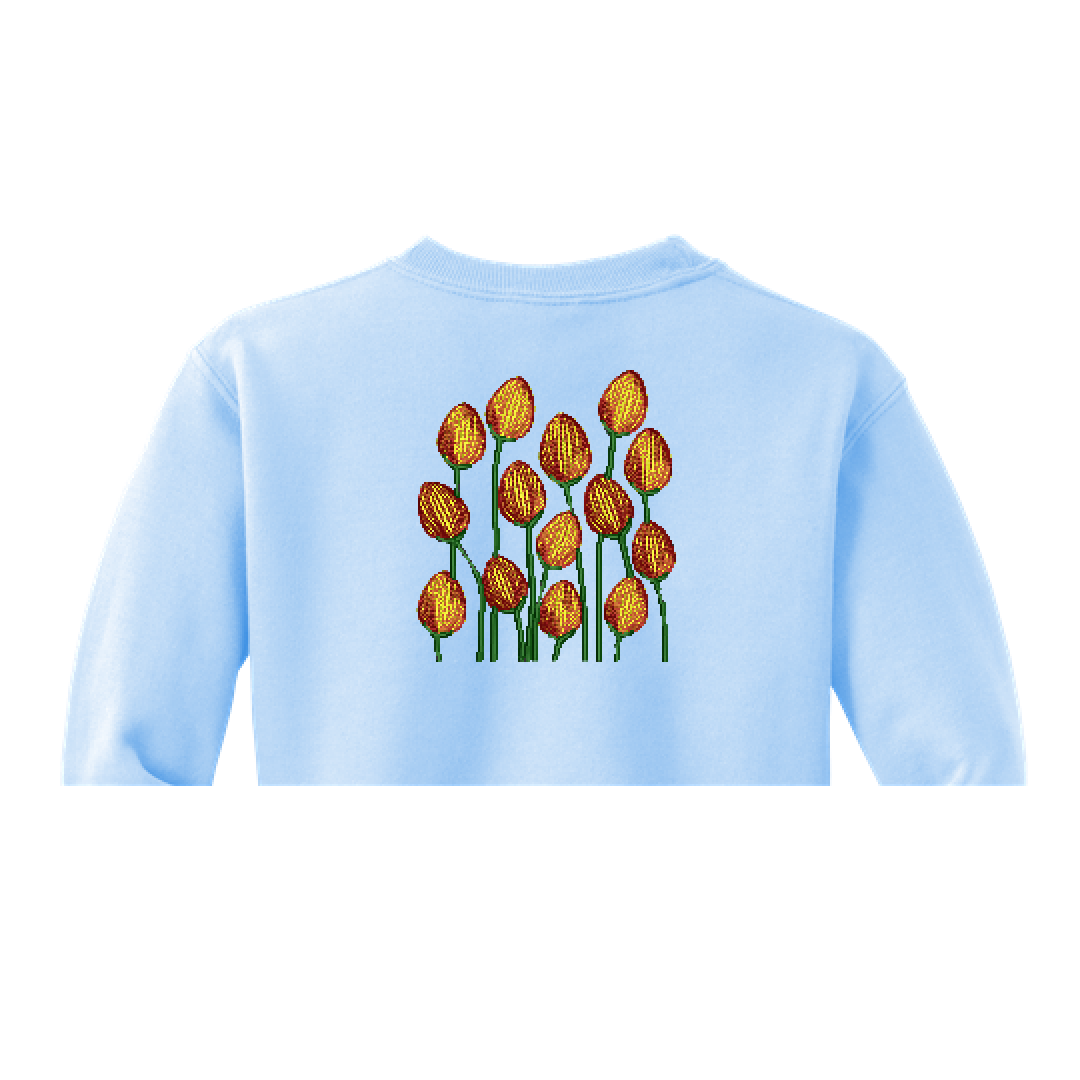 Tulip embroidery design 16f