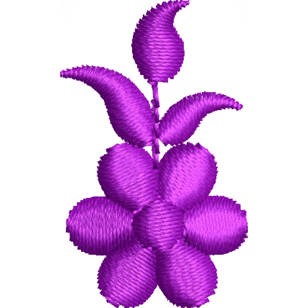 Maraş flower embroidery design 65f