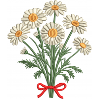 Daisy embroidery design 12f