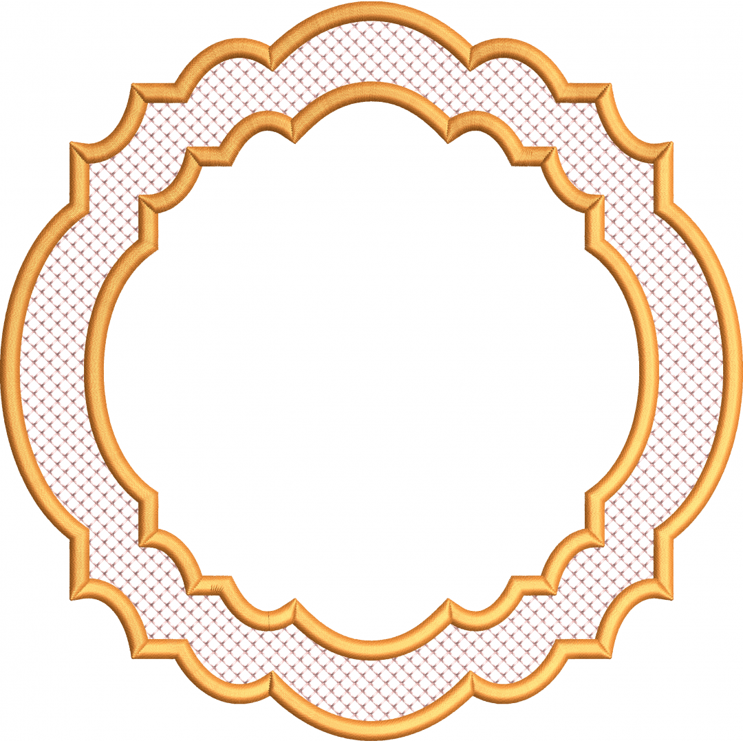 Napkin embroidery design 199f