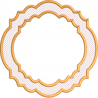 Napkin embroidery design 199f