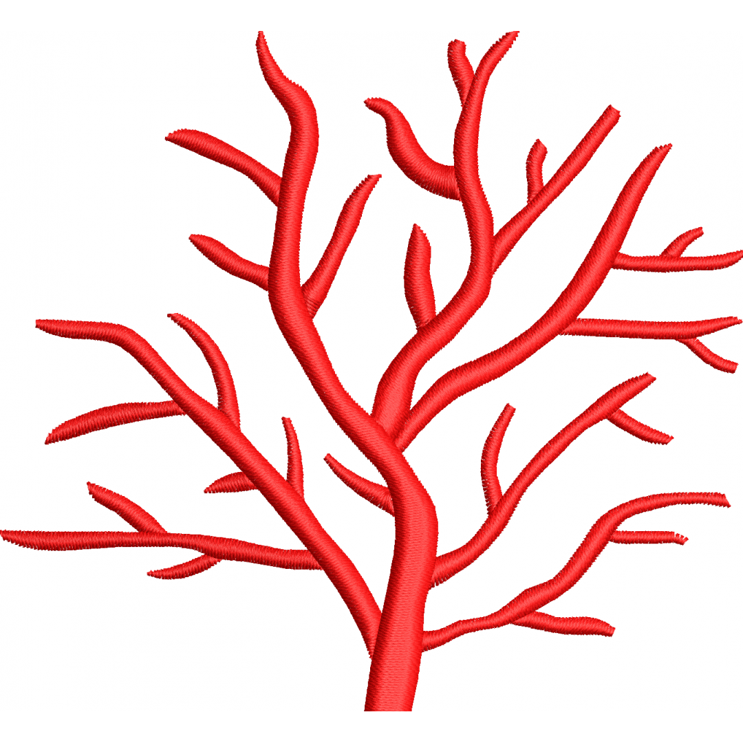 Napkin 28f coral tree