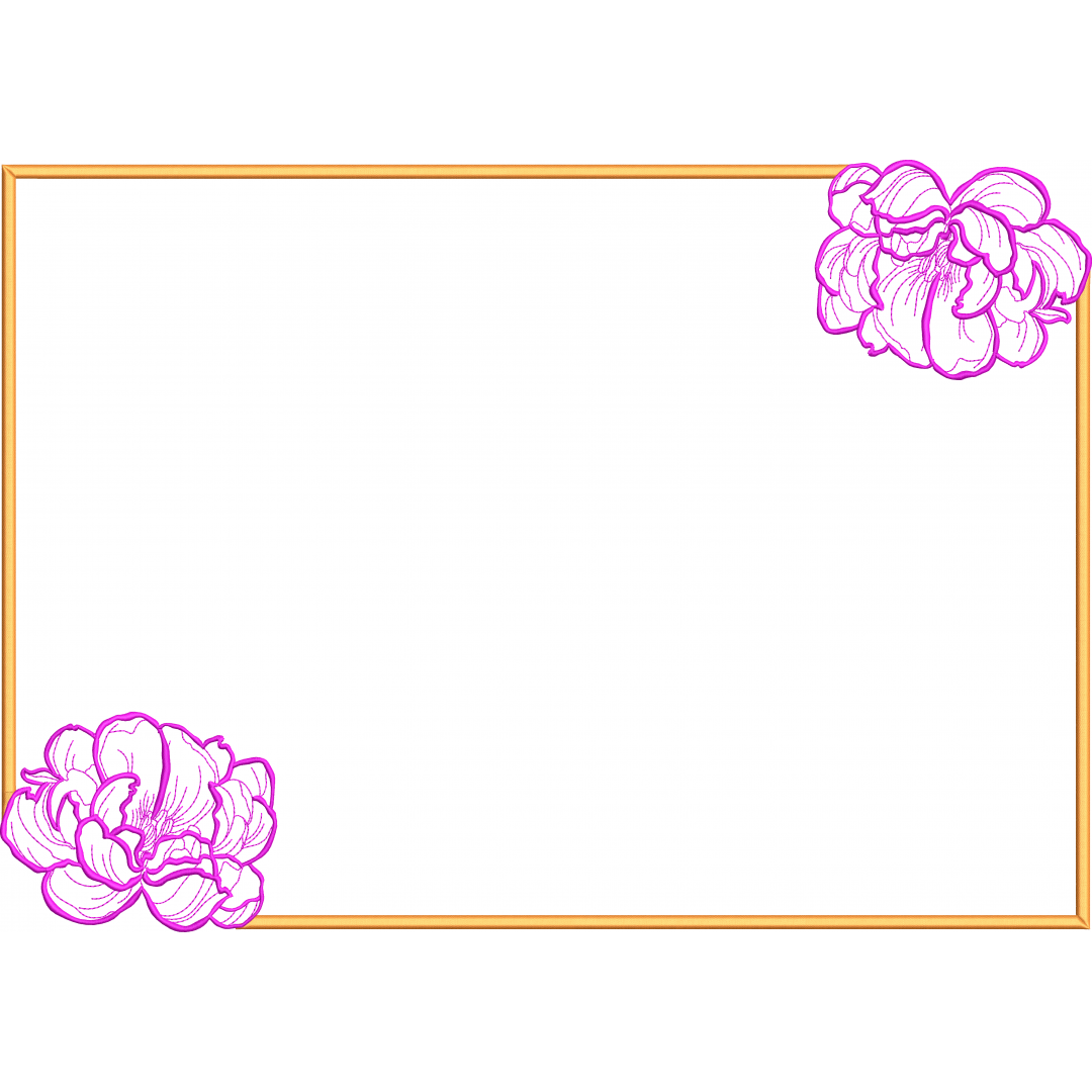 Napkin 40f rose rectangle