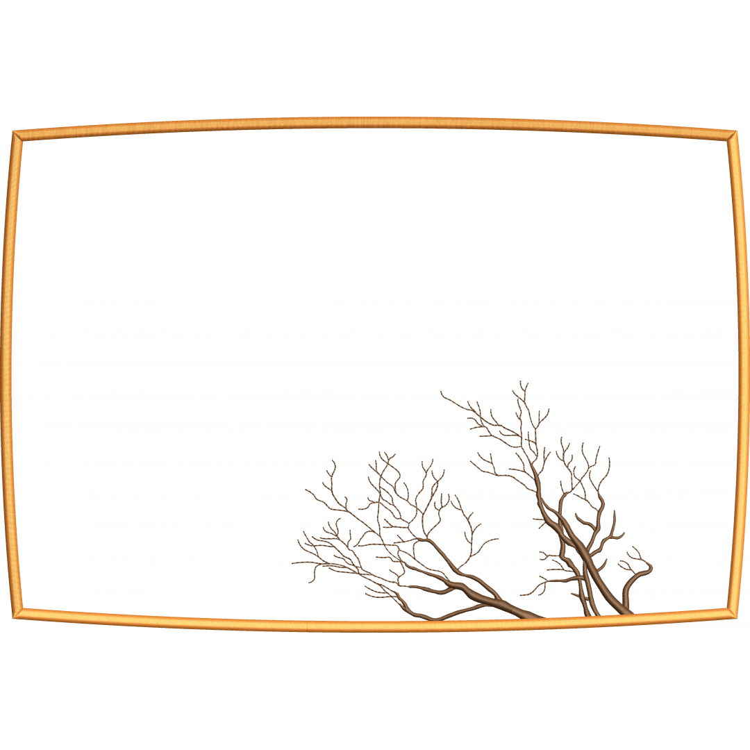Napkin 92f tree branch rectangle