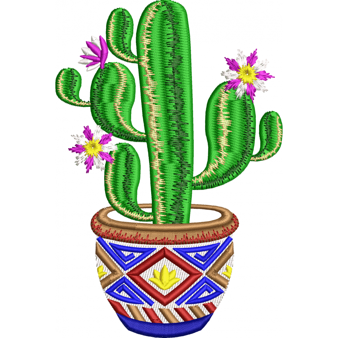 Vase 89f cactus