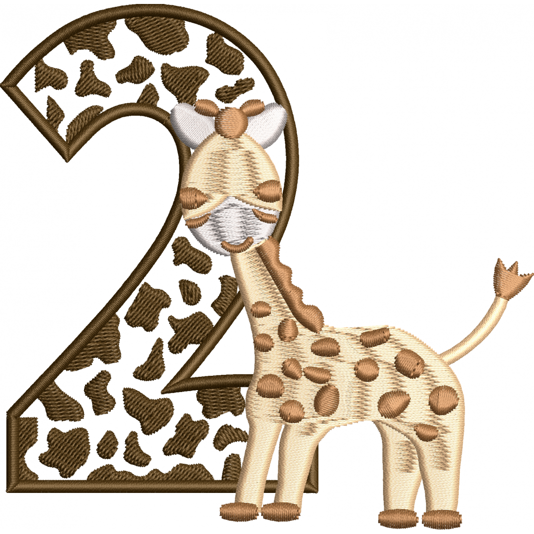 Giraffe 5f two years old