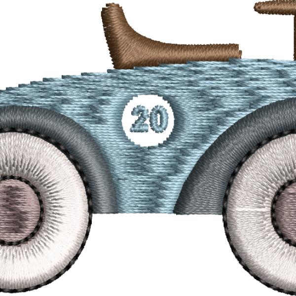 Car embroidery design 14f