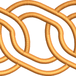 Border towel edge chain