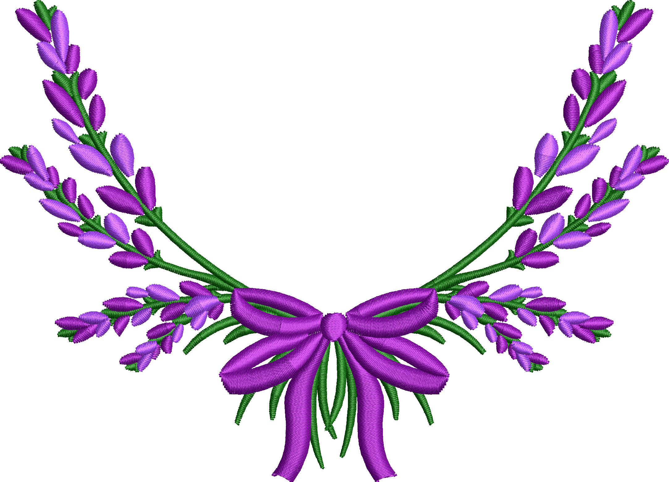 Wreath embroidery design 239f