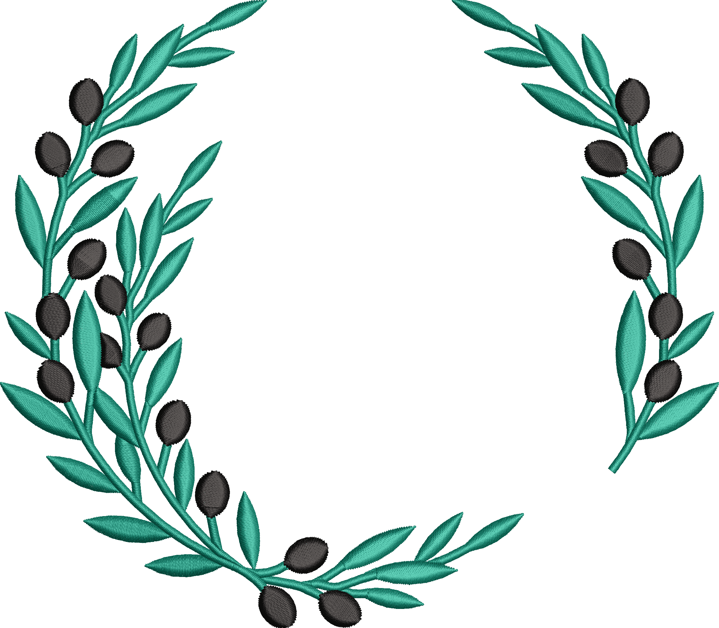 Çelenk 95f zeytin dalı