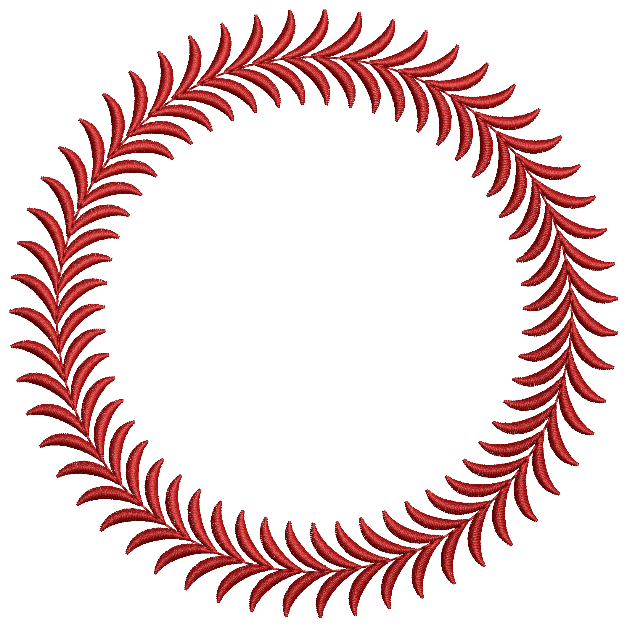 Spike frame embroidery design 129f