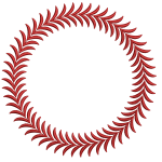 Spike frame embroidery design 129f