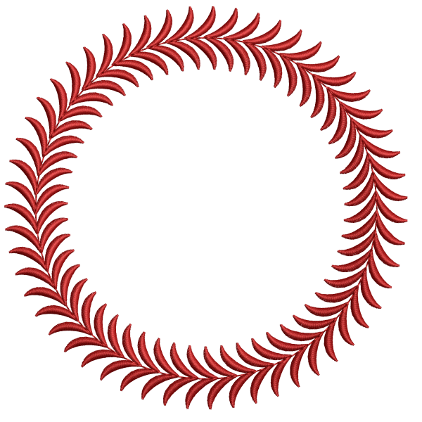 Spike frame embroidery design 129f
