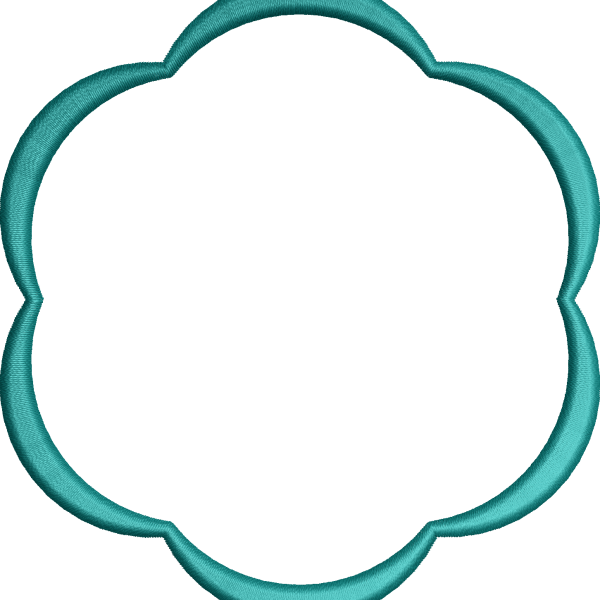 Frame embroidery design 131f