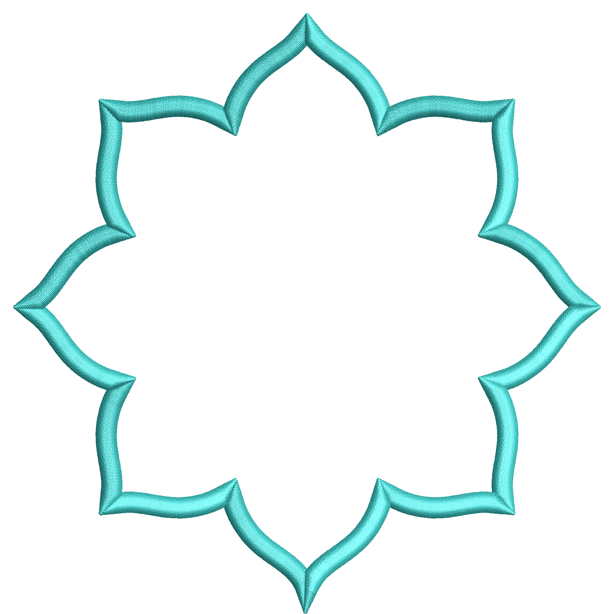 Frame embroidery design 132f