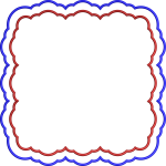 Frame embroidery design 136f