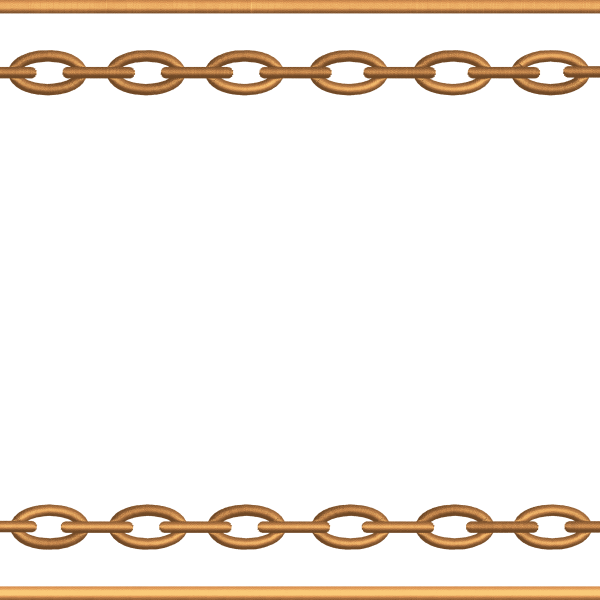 Frame 31f with chain oval rectangular frame