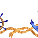 Anchor 5f rudder rope b