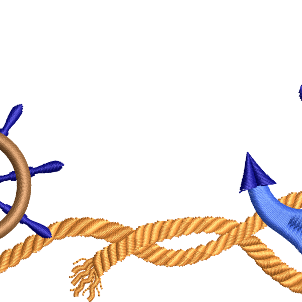 Anchor 5f rudder rope b