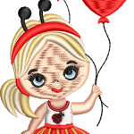 Çocuk 3f balonlu kız