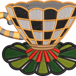 Cup checkered