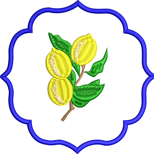 Kokteyl peçete 10f üçlü limon dalı