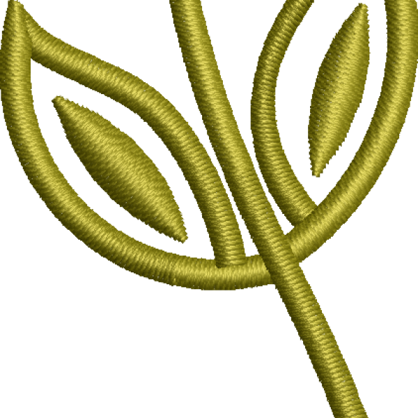 Tulip flower embroidery design