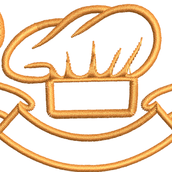 Kitchen 10f cook hat cutlery spoon