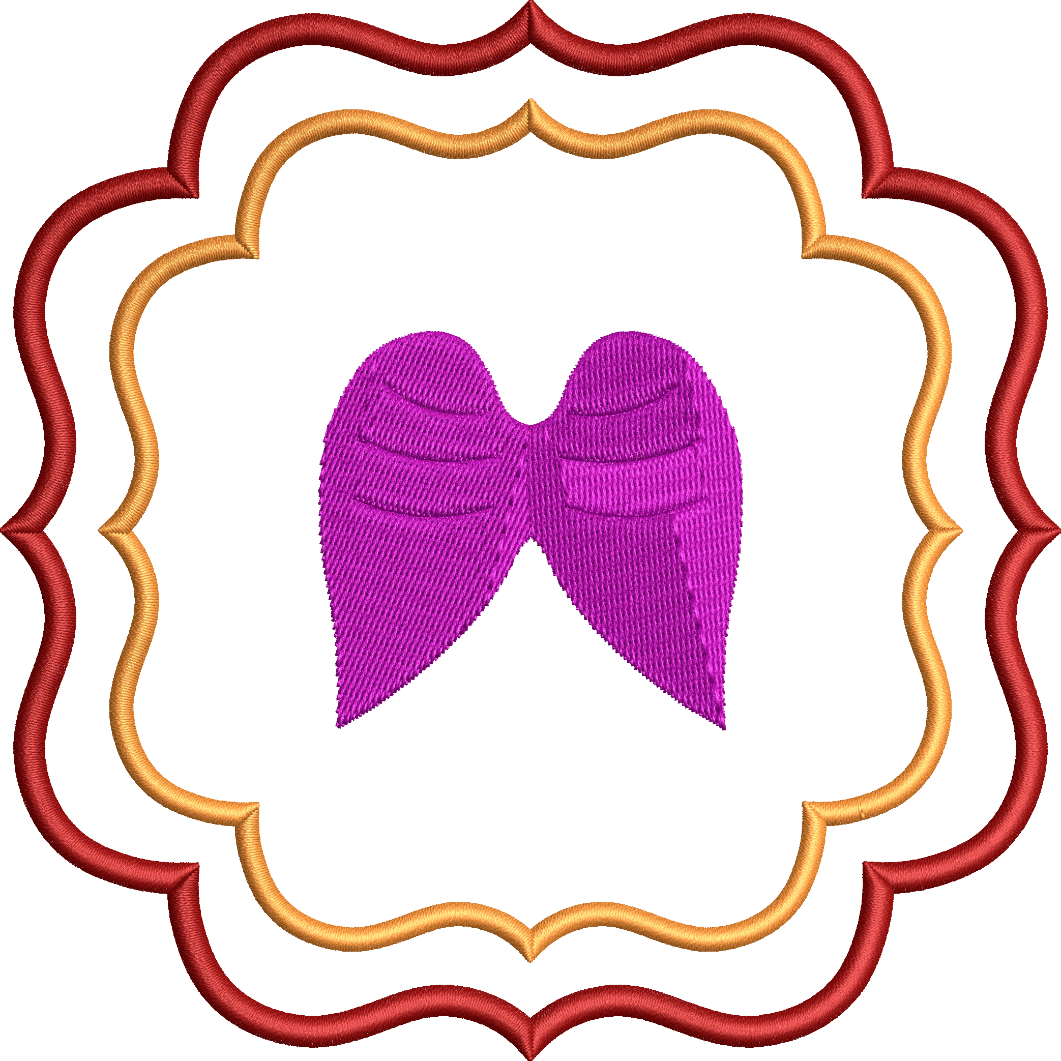 Napkin 114f angel wing