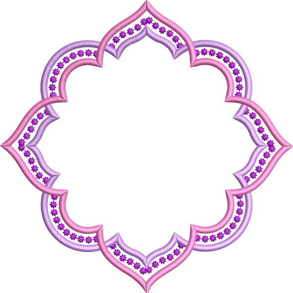 Napkin embroidery design 181f