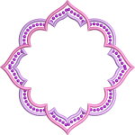 Napkin embroidery design 181f