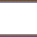 Napkin embroidery design rectangle 182f