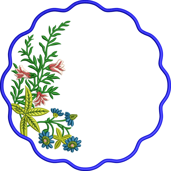 Napkin embroidery design 193f
